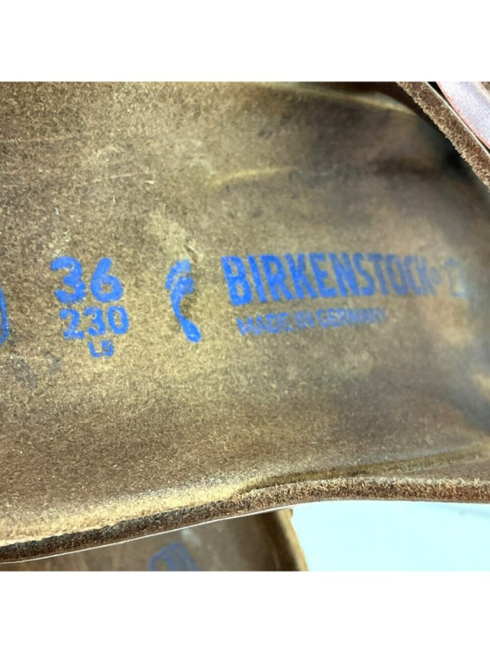 Birkenstock Arizona Rose Gold Double Buckle Slide Sandals Womens Size 5 EU 36 Ma - Picture 14 of 16